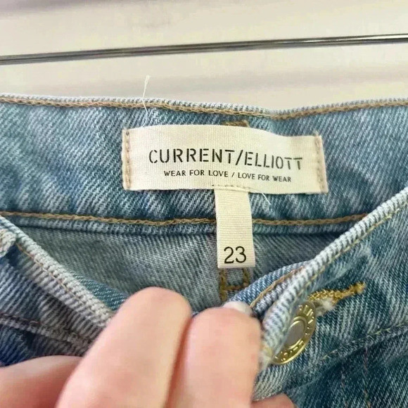 Current/Elliot distressed boyfriend jeans 23 - Picture 3 of 6